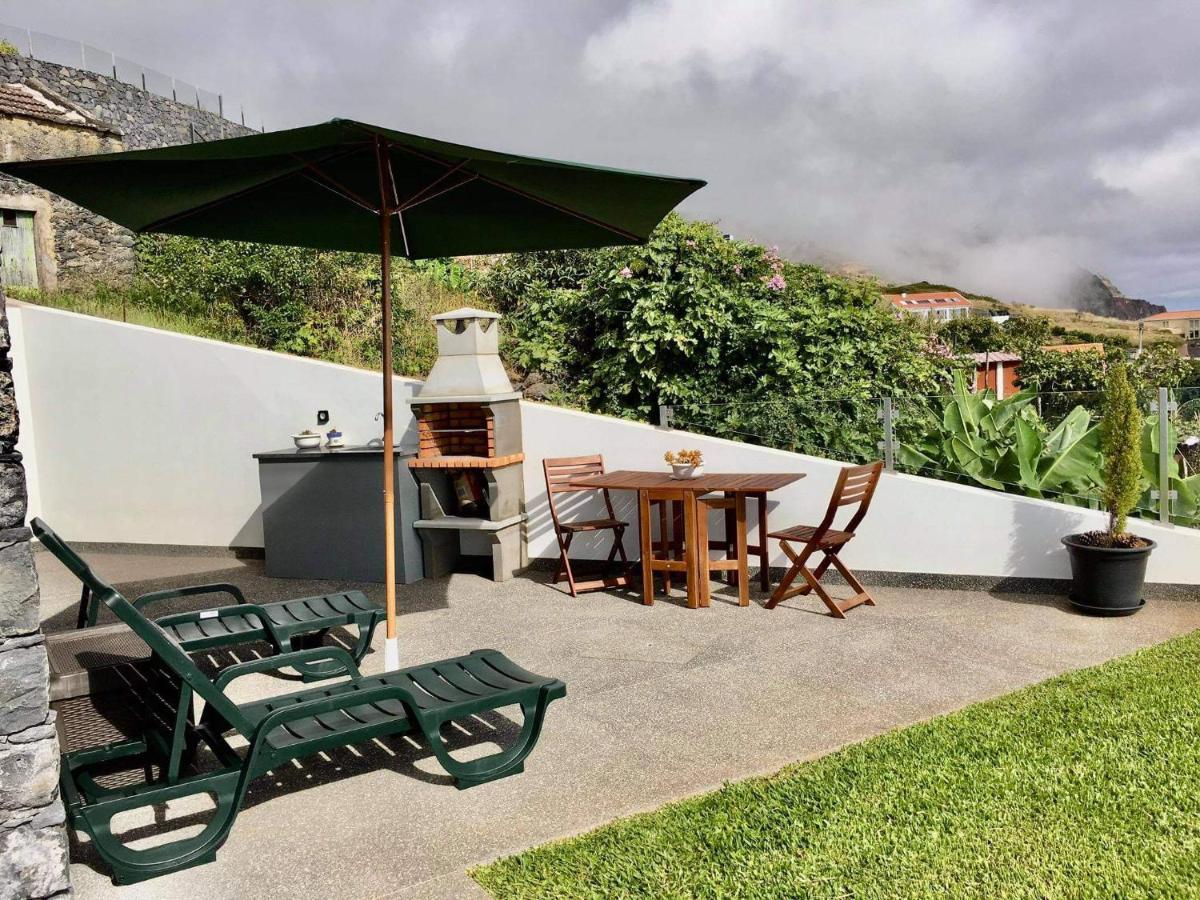 Refugio De Pedra Villa Fajã da Ovelha Buitenkant foto